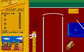Just Another Silly Sports Sim atari screenshot